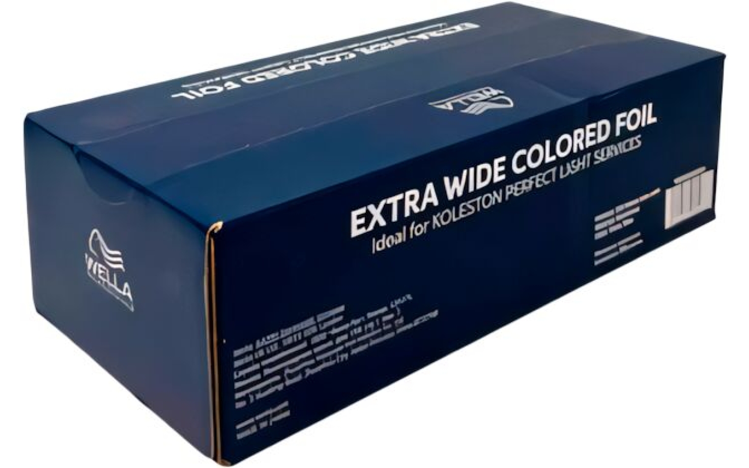 Wella Alu-Folie silber/blau XL P250