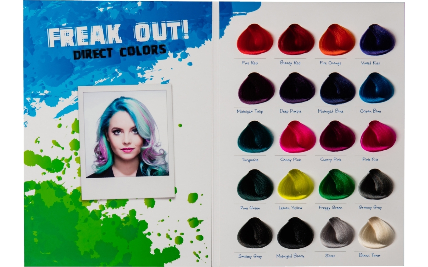 Freak Direct Colors Farbkarte Meschen