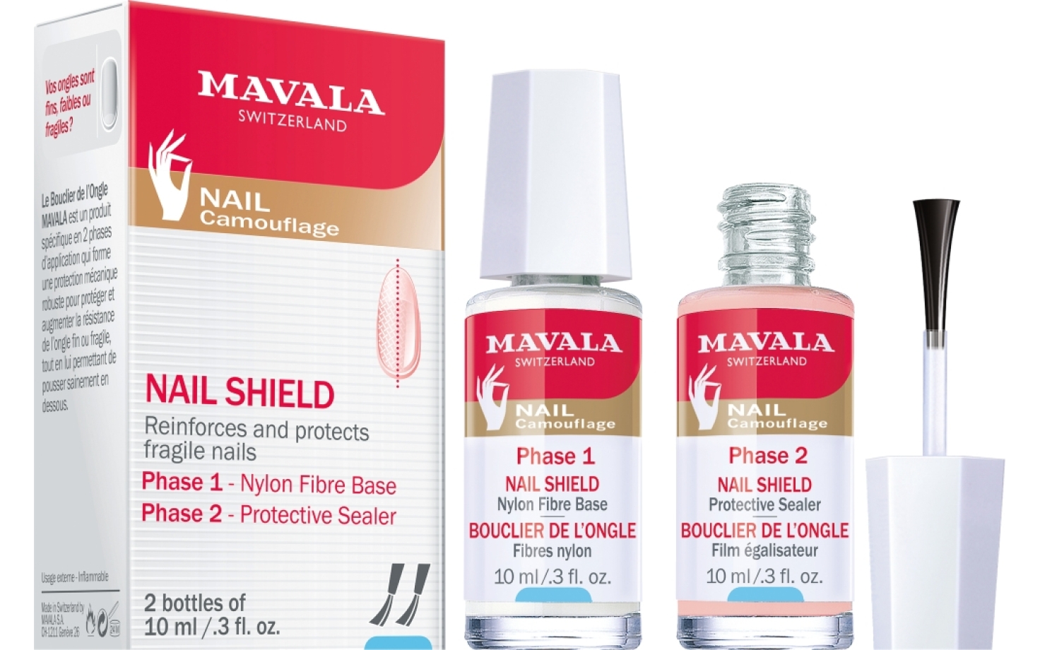 Mavala Nagelverstärker 2 Phasen