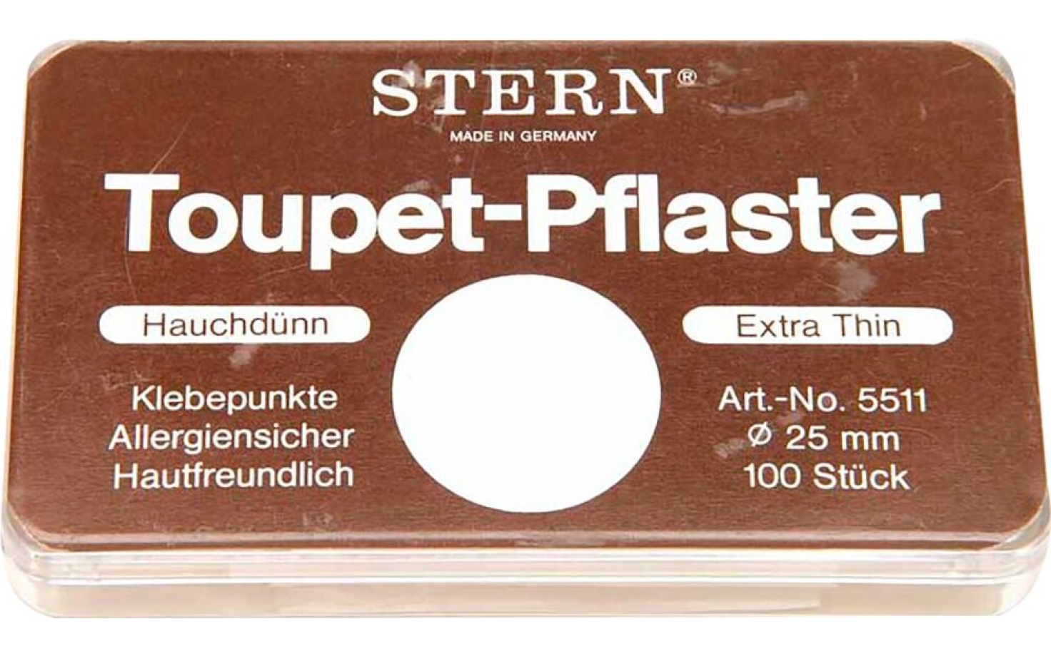 Stern Toupetpflaster Punkte