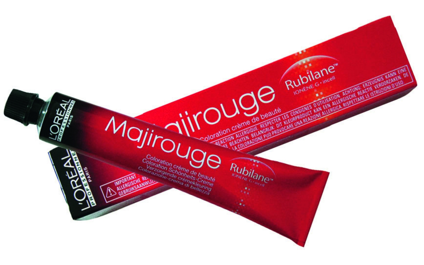 L'Oréal Majirel Majirouge Rubilane 50 ml 7,45 - mittelblond intensives mahagoni