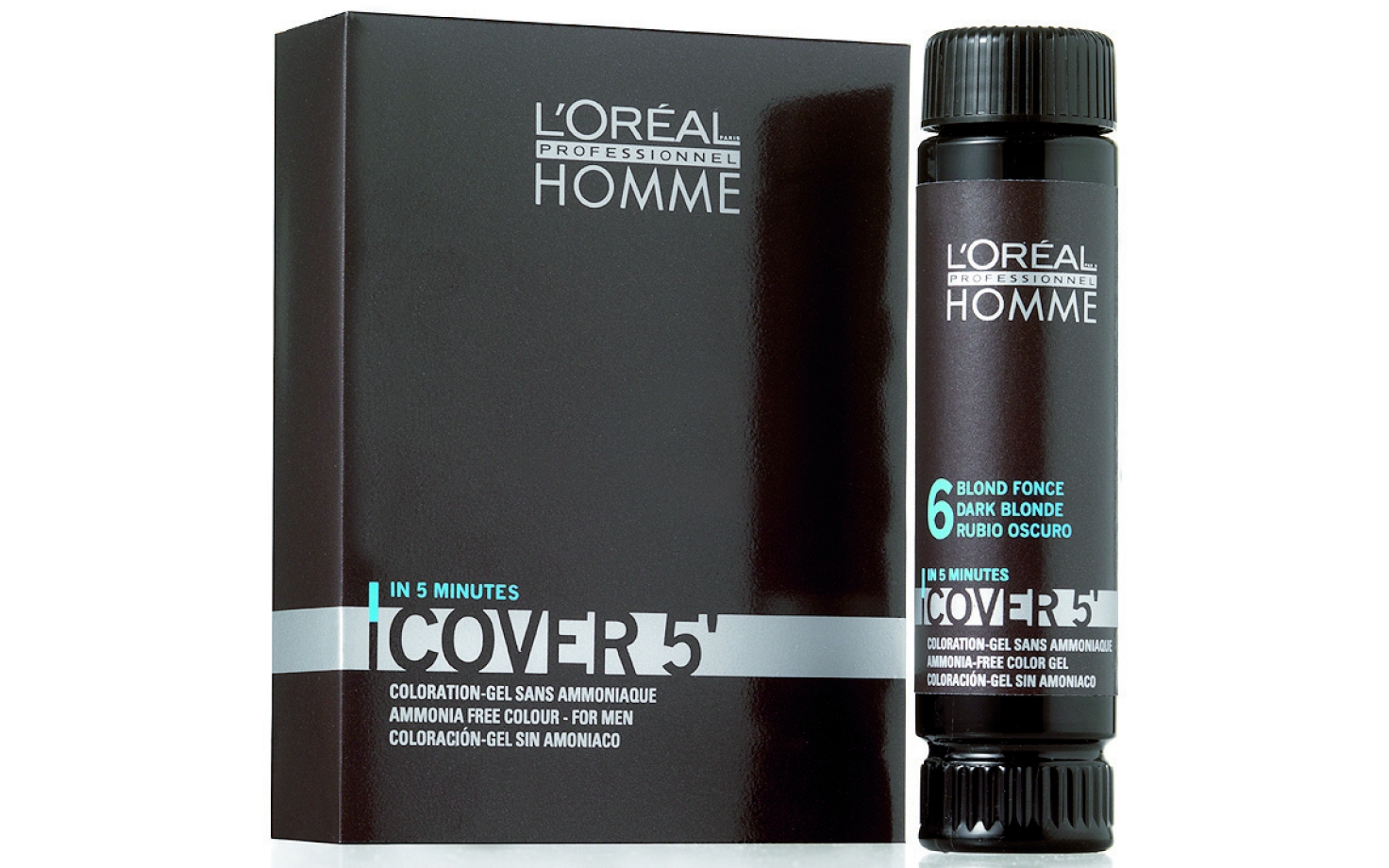 L'Oréal Homme Cover 5 Gel Coloration 50 ml 7 - mittelblond