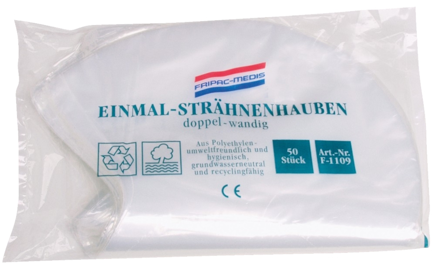 Fripac Medis Einmal-Strähnchenhauben Doppelwanding