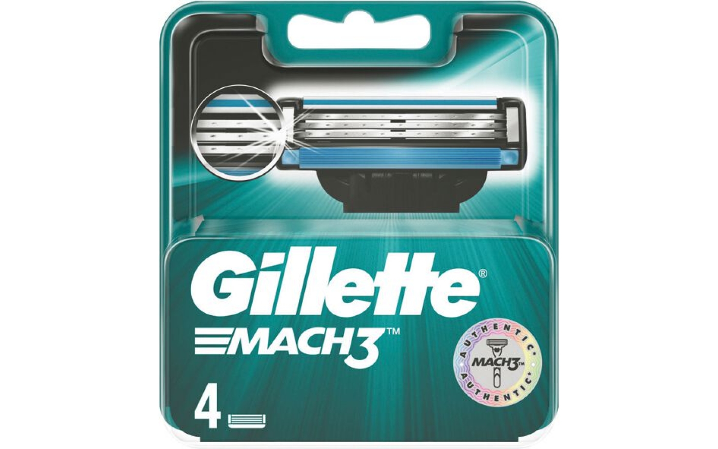 Gillette Mach3 Klingen 4 er