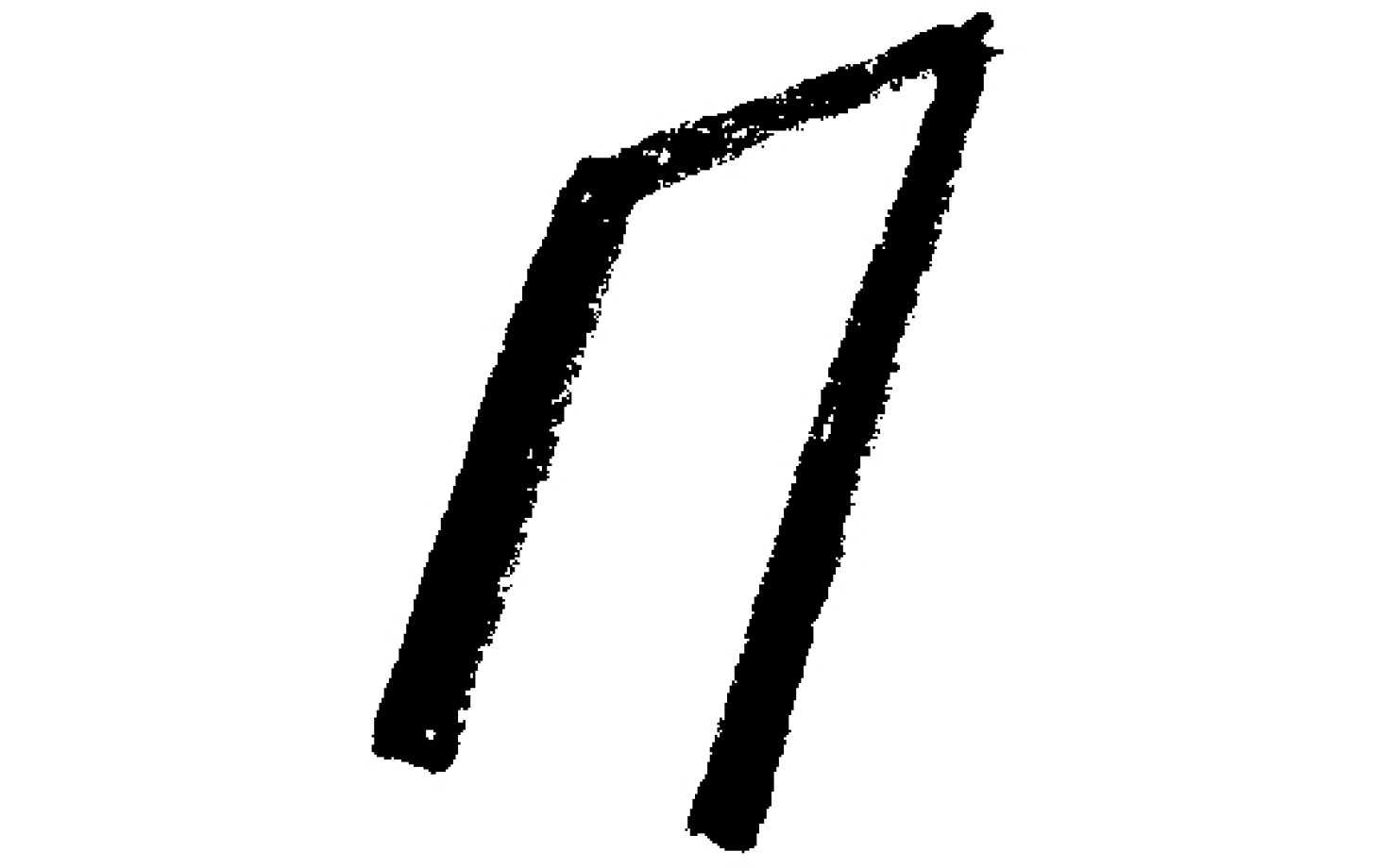 Pfeilring Pinzette schräg
