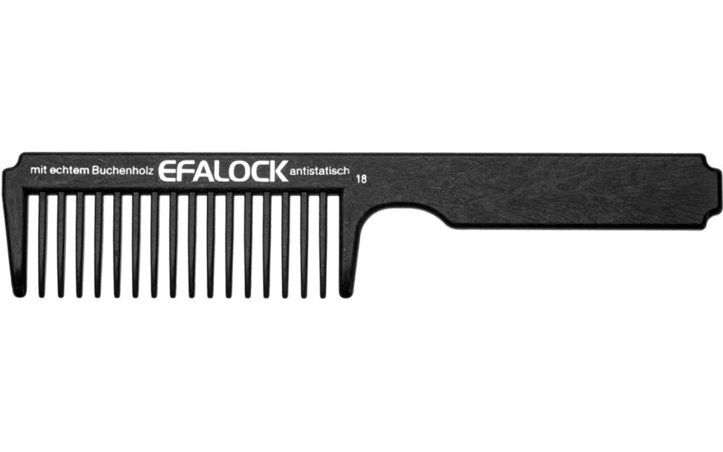 Efalock Nasshaarkamm #18 225 mm