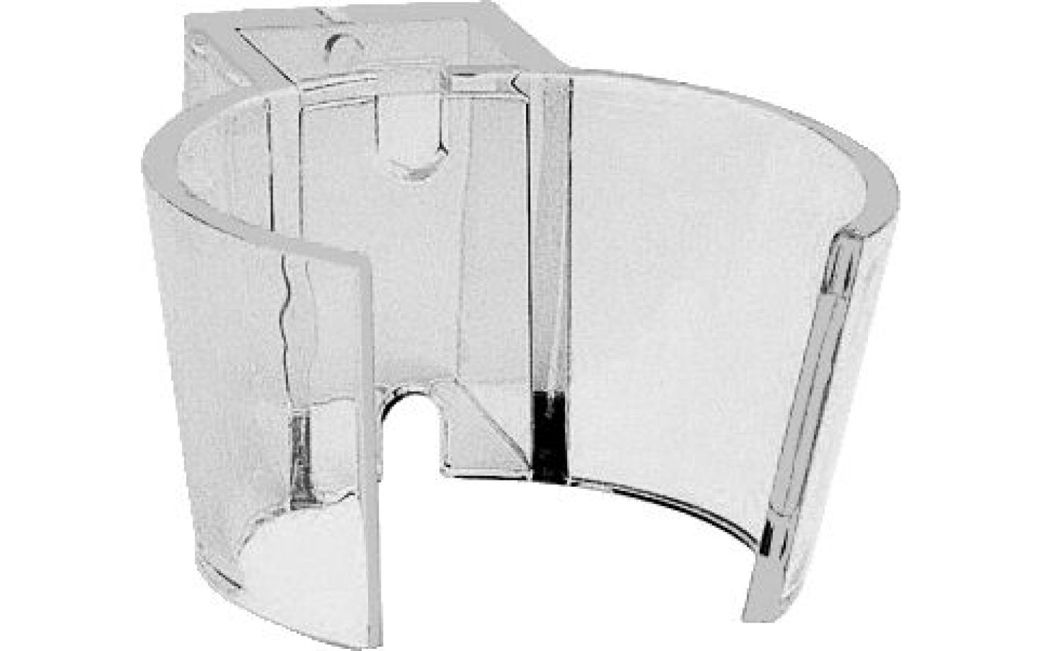 Efalock Wandfönhalter acryl