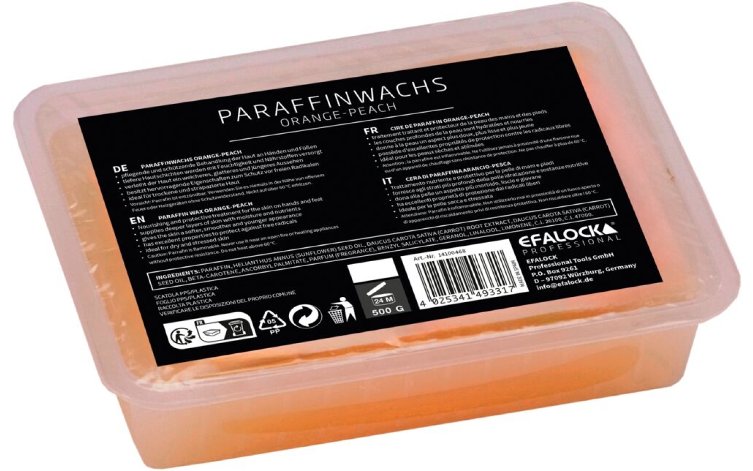 Efalock Paraffin-Wachs ca.500 g 