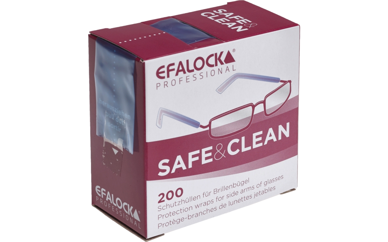 Efalock Brillenbügelschutzhüllen 200 Stück
