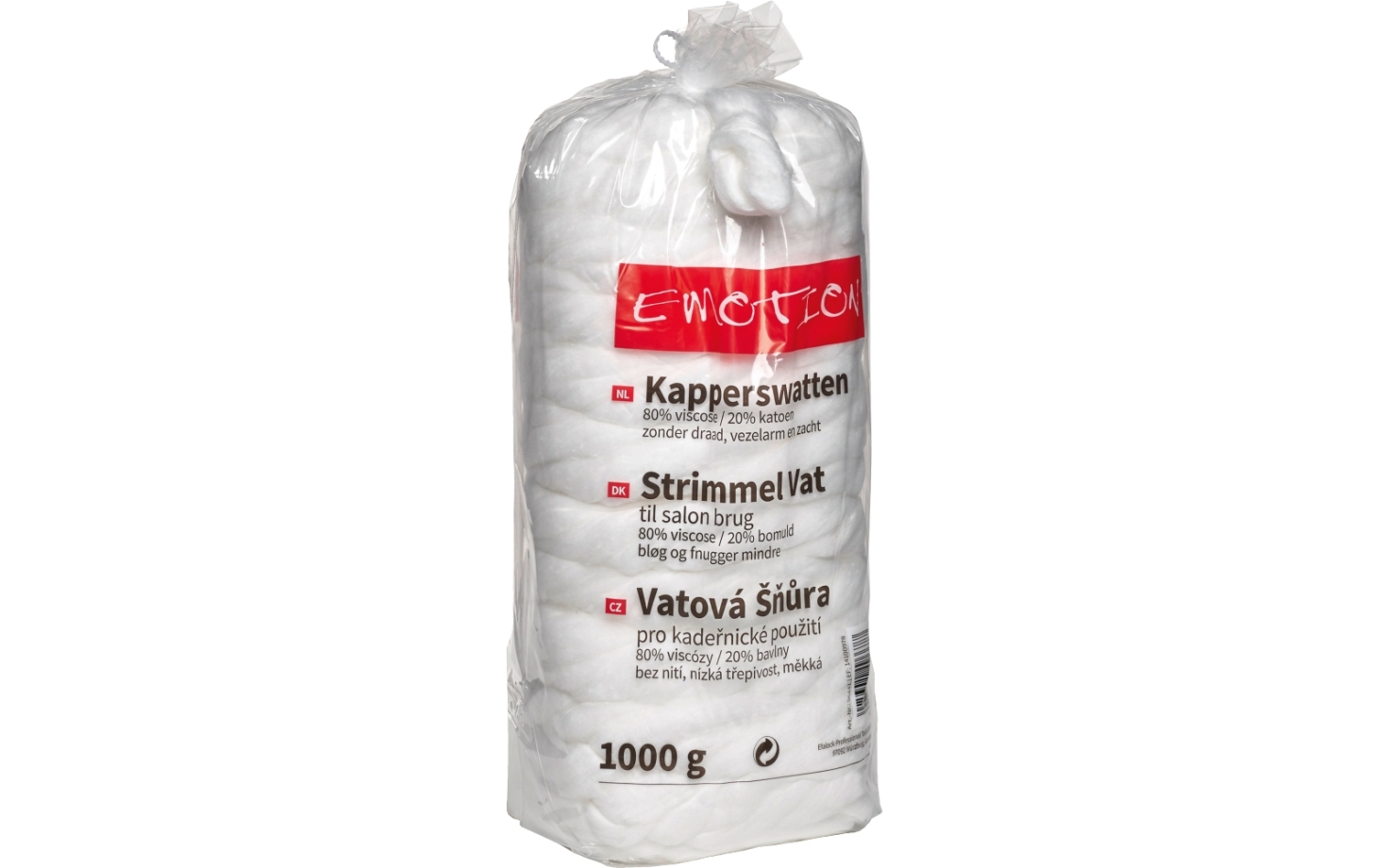 Efalock Watteschnur 1000g Beutel