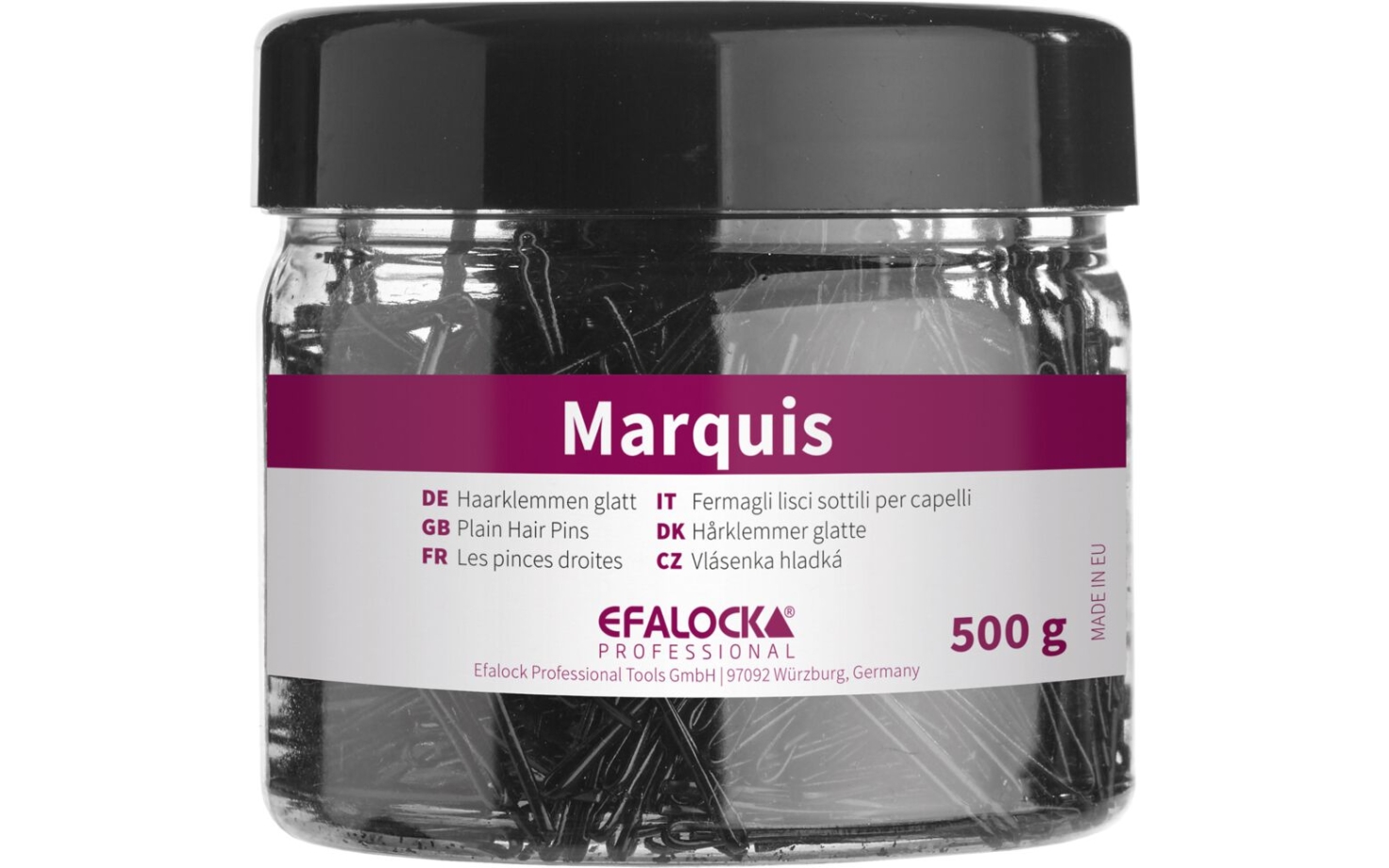 Efalock Marquis Haarklemmem 7 cm 500 g
