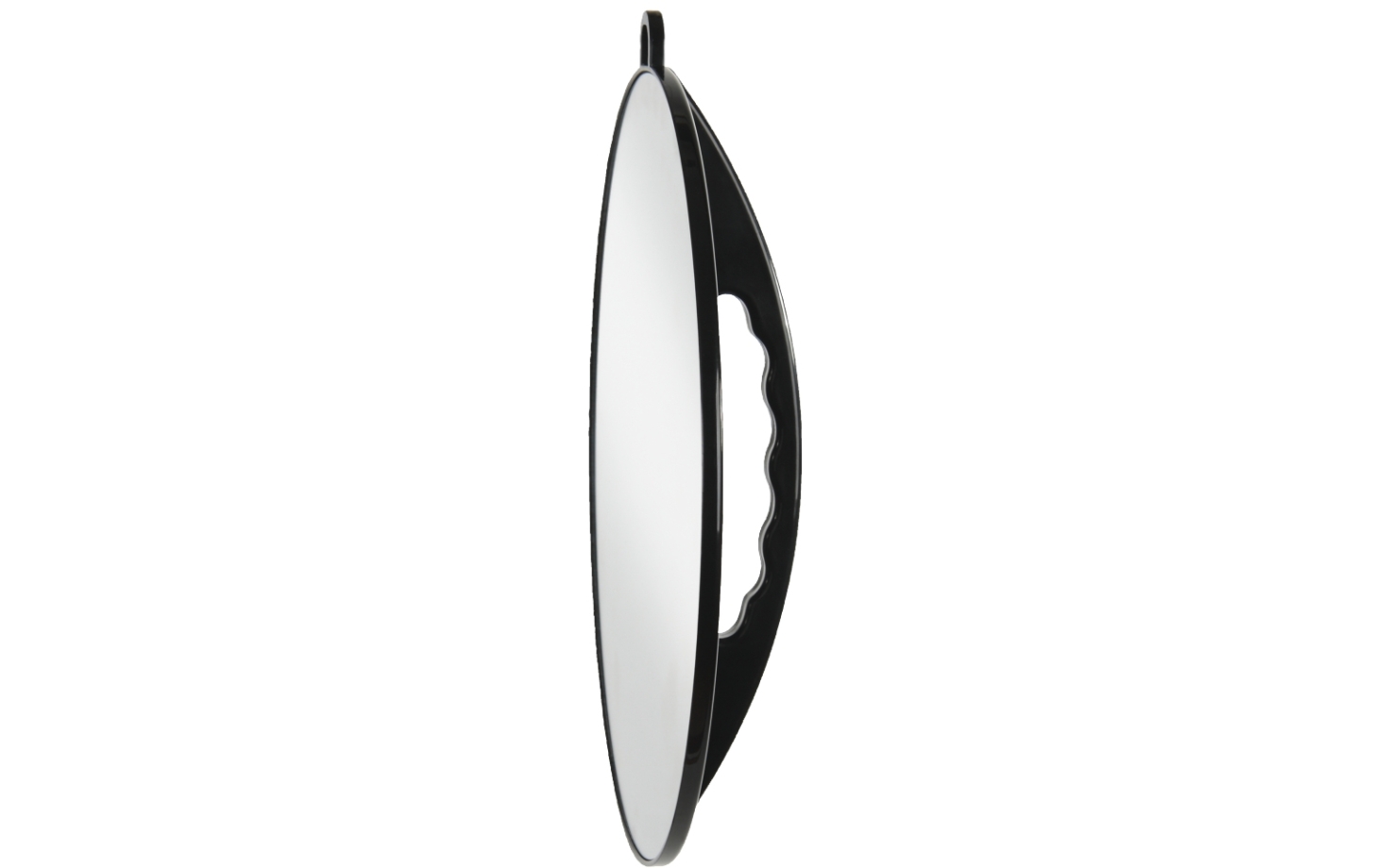 Efalock Handspiegel Slim Mirror black