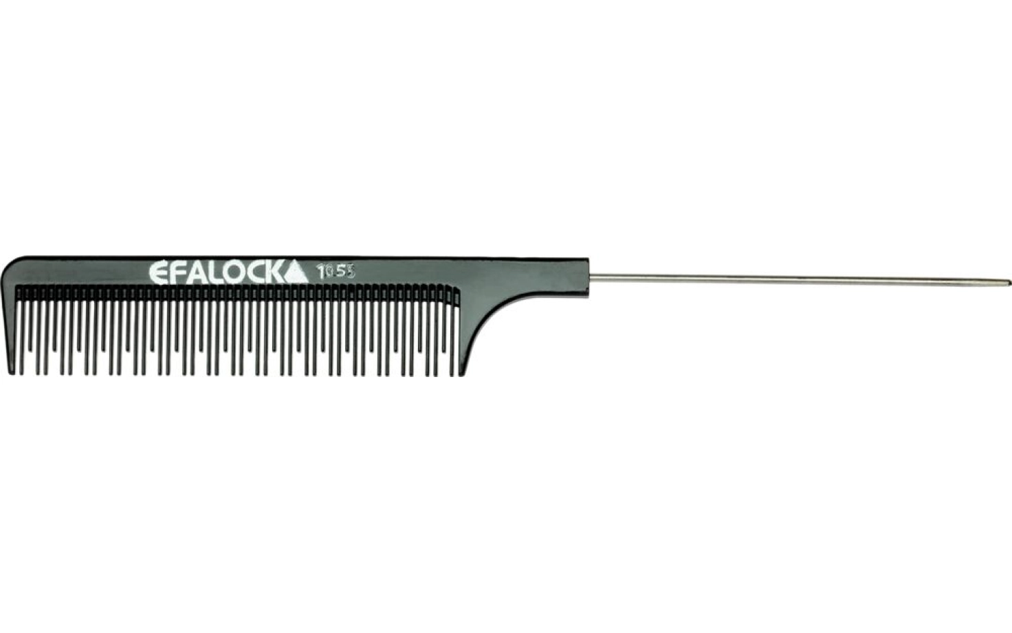 Efalock Nylon Nadeltoup.Kamm 8.0 schwarz