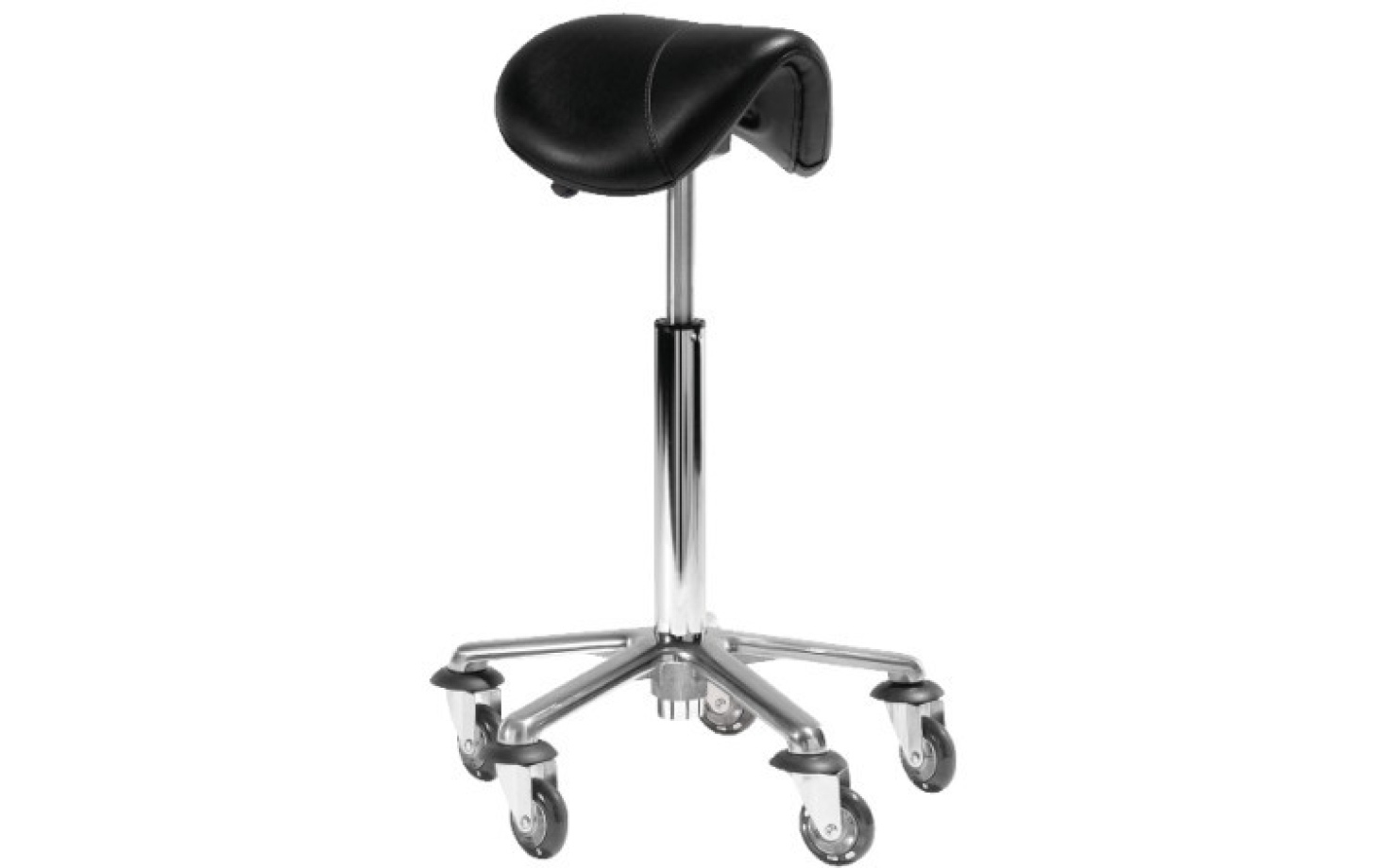 Rollhocker Exlusive Sattel high