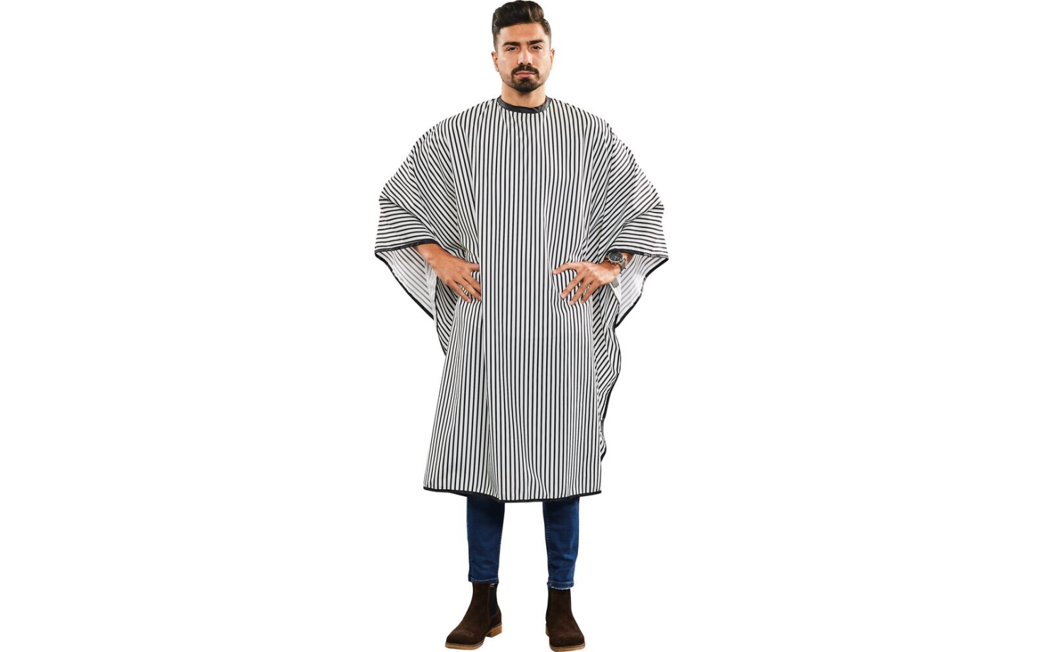 Trend Design Barber Cape Haarschneide- und Rasierumhang