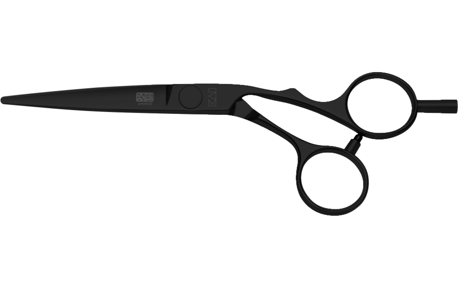 Kasho Haarschneideschere Black Edition Offset DLC