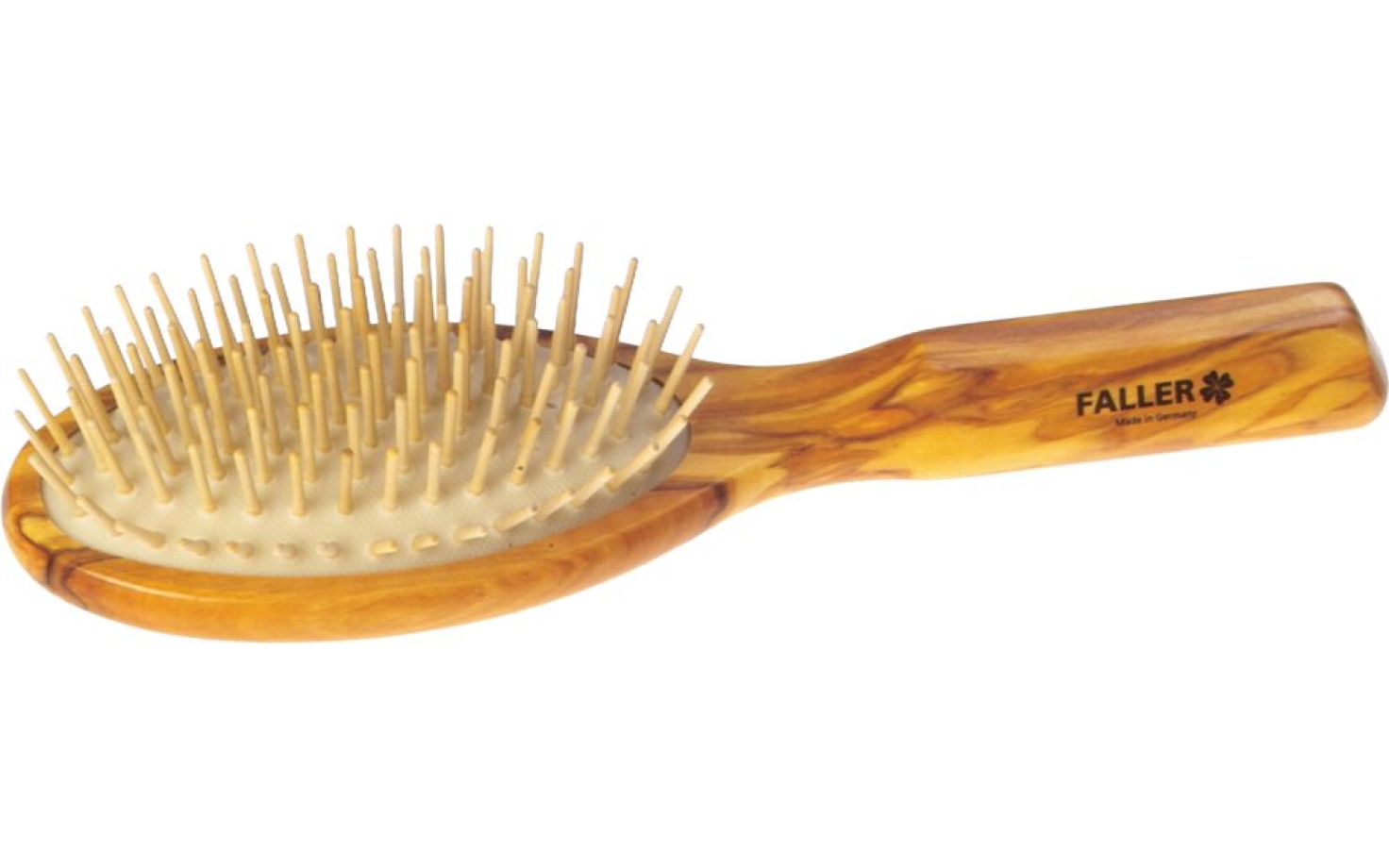 Faller Bürste Olivenholz mit Naturholzstiften