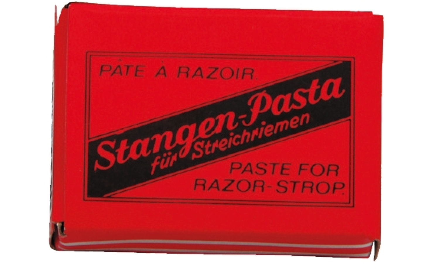 Stangen-Doppelpaste Rot/Schwarz