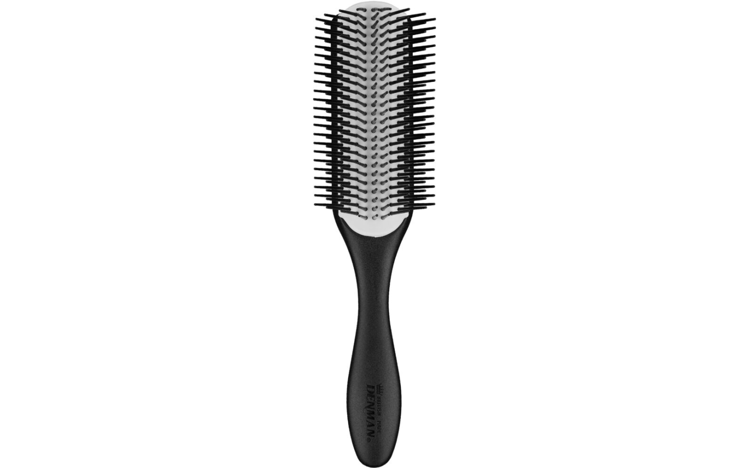 Denman Bürste Black Range D4N  9 reihig