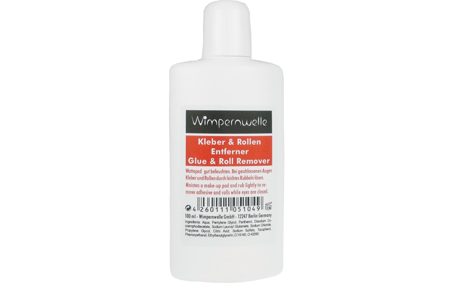 Wimpernwelle Rollen-Entferner 100 ml