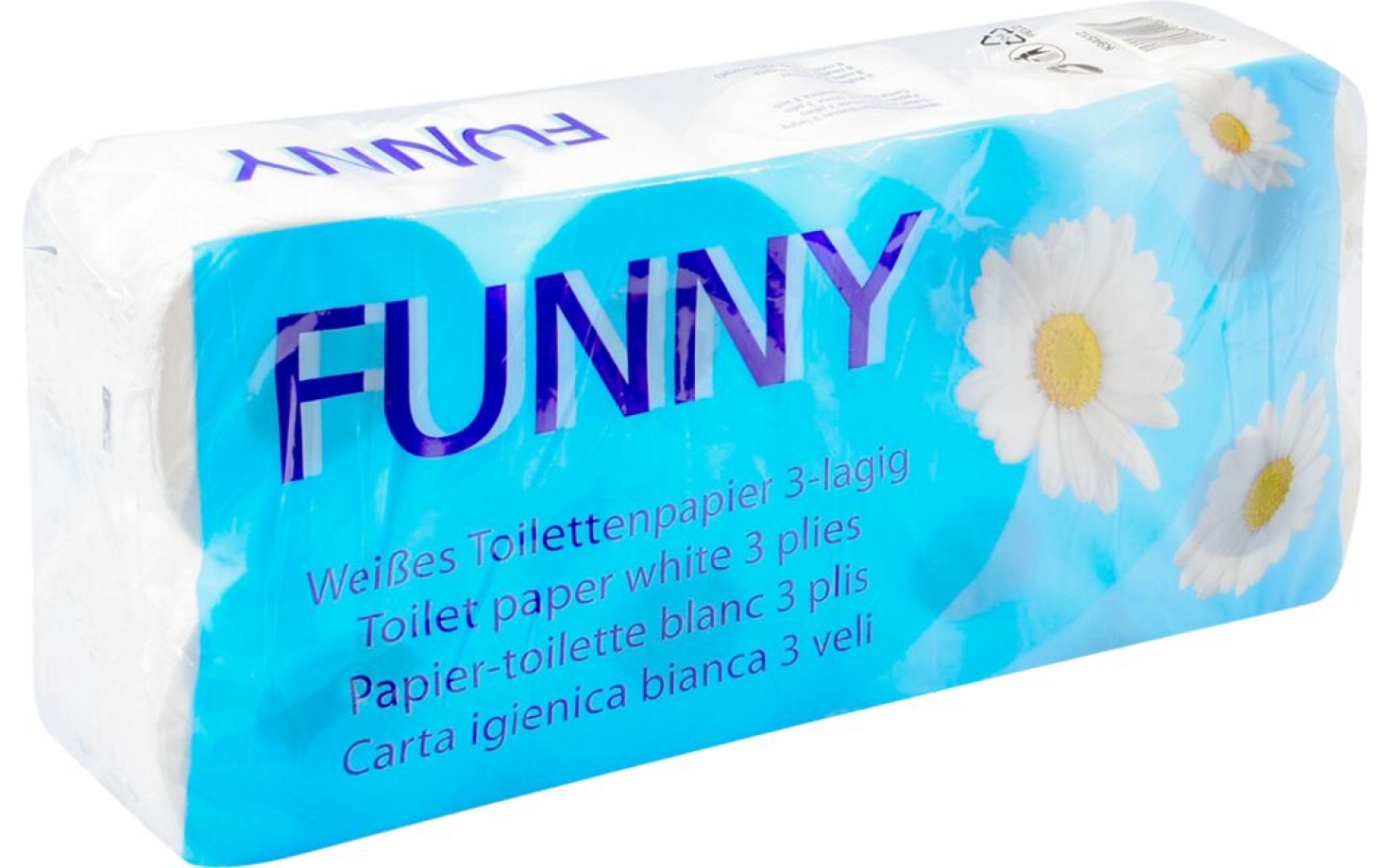 Funny Toilettenpapier 3-lagig 8 Rollen