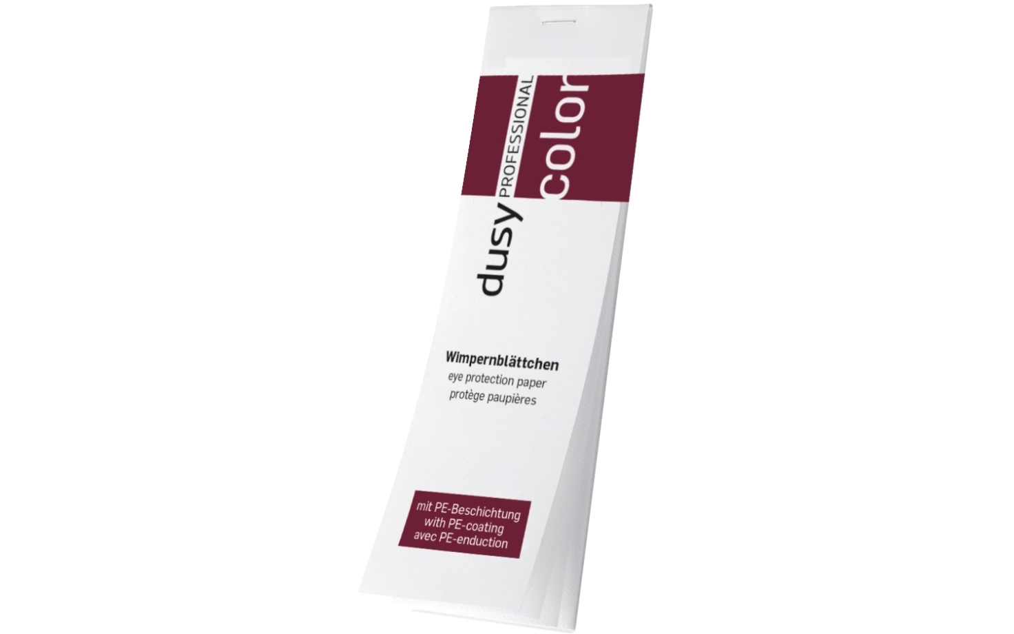 Dusy Wimpernblättchen Block PE-Folie