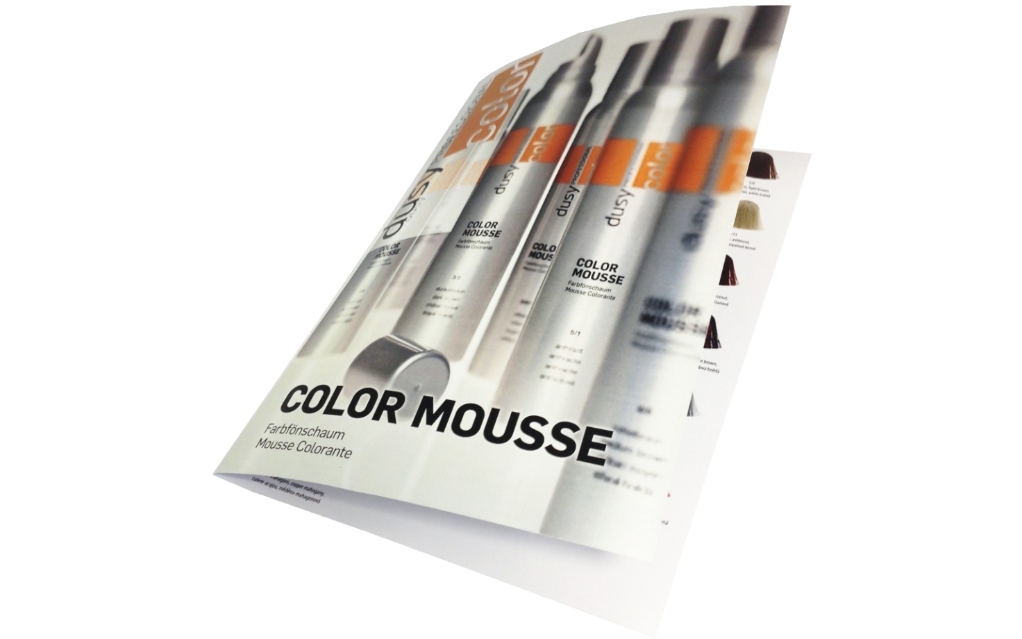 Dusy Color Mousse Farbkarte