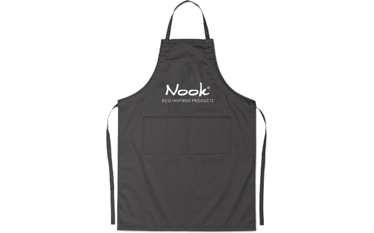 Nook Apron Work Black Färbeschürze