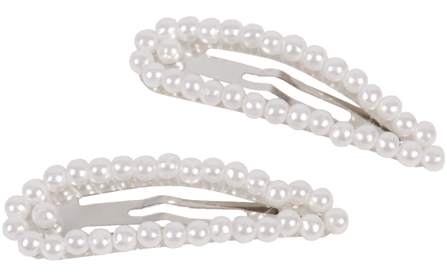 Click-Clack Perle Metall silber 
