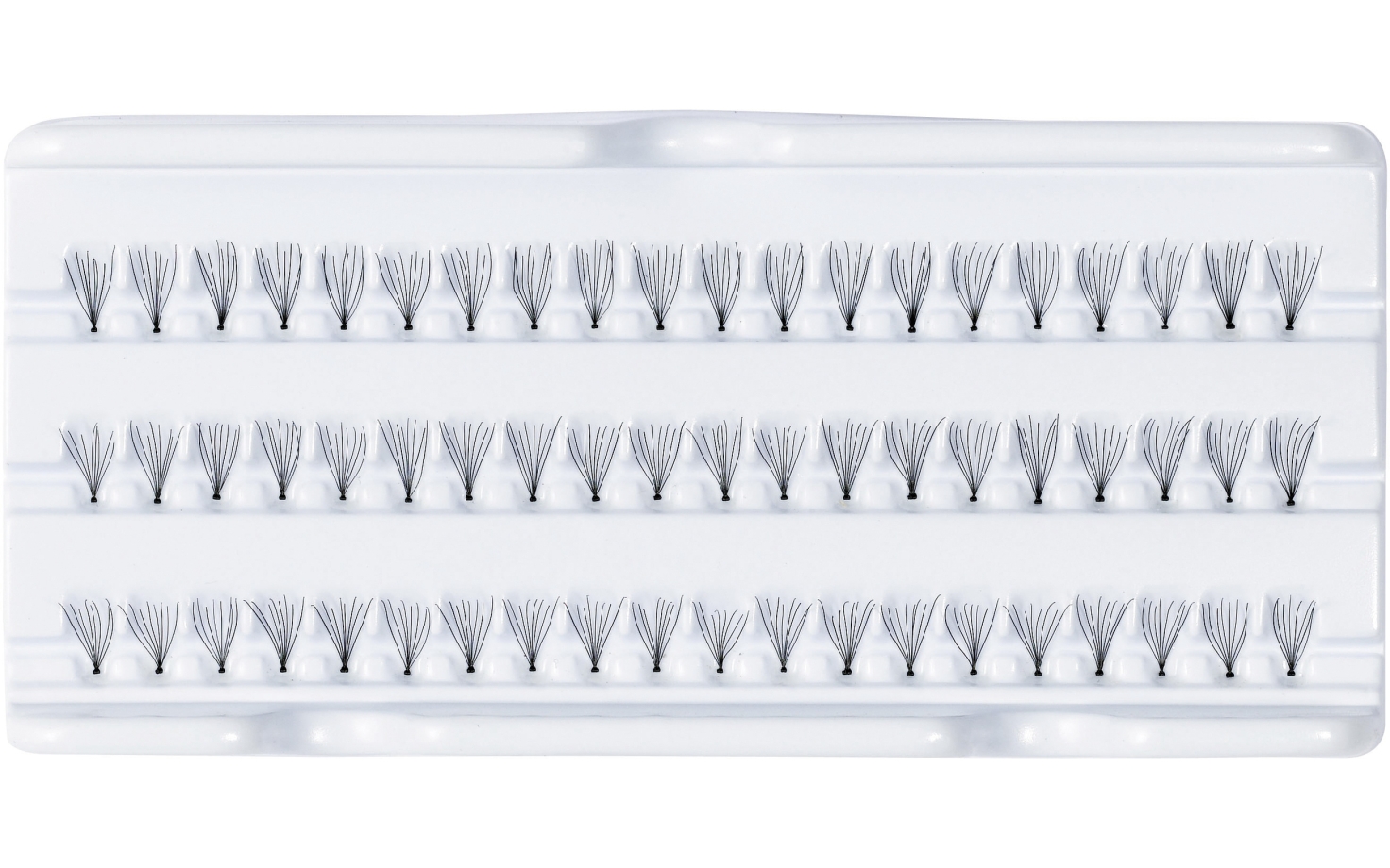 Peggy Sage Set mit 60 falschen Wimpern flare 9 mm