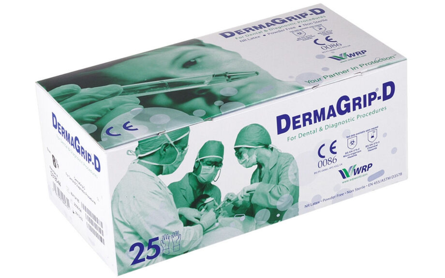 Derma Grip -D Gelhandschuhe puderfrei