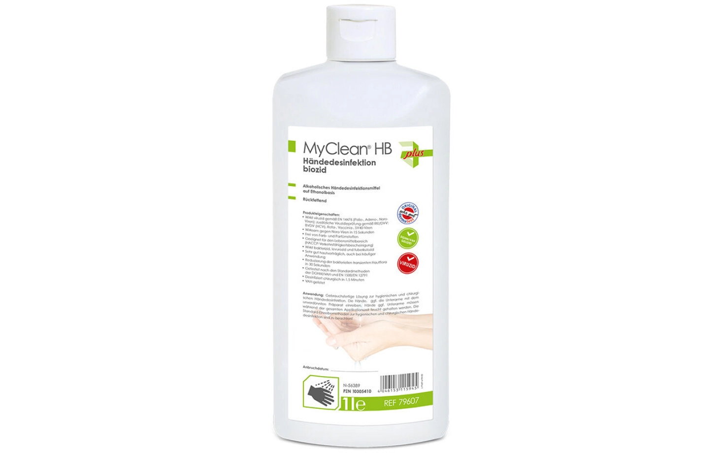 MyClean HB Händedesinfektion biozid