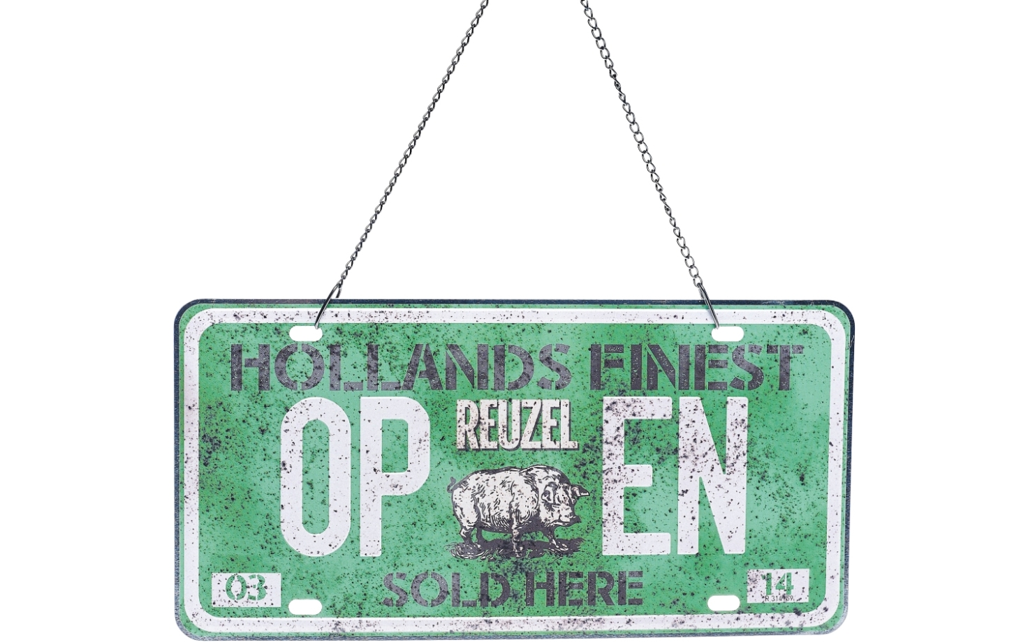 Reuzel Open/Close Schild