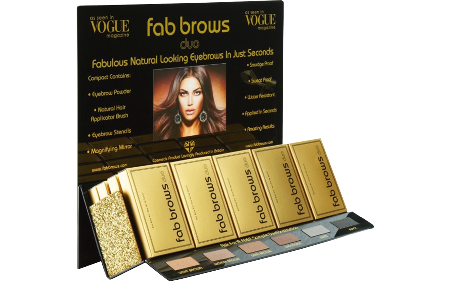 Fab Brows Display unbestückt