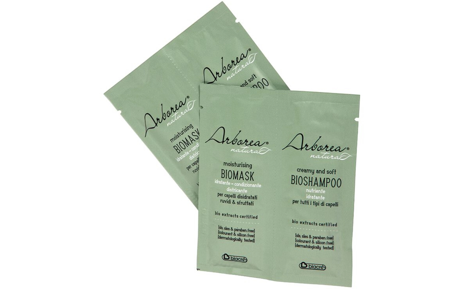 Biacre Arborea Shampoo 10ml / Maske 10ml