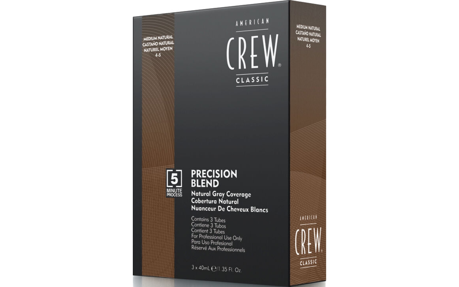 American Crew Precision Blend 3x40 ml Natur (4-5)