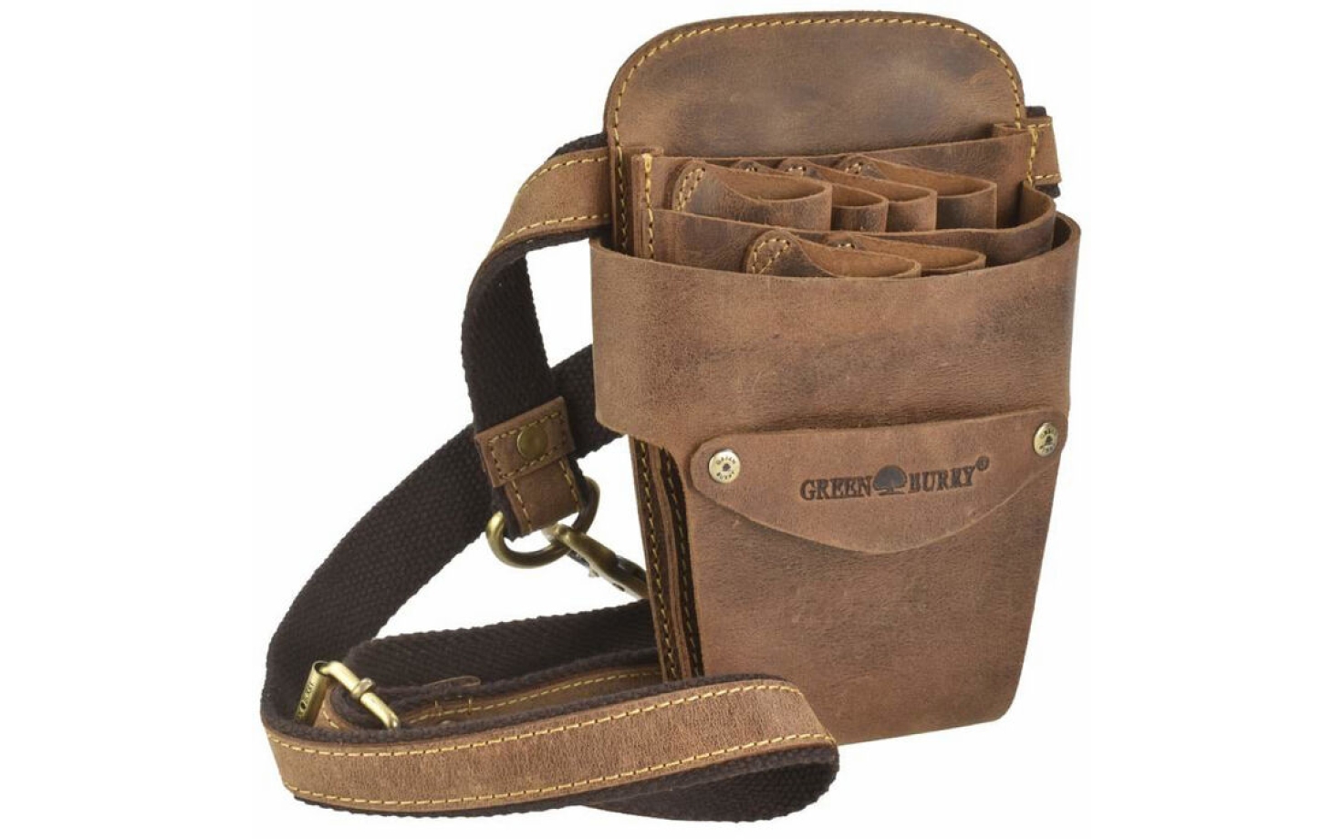 Greenburry Scherentasche Vintage-braun