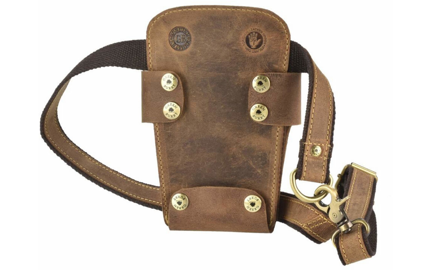 Greenburry Scherentasche Vintage-braun