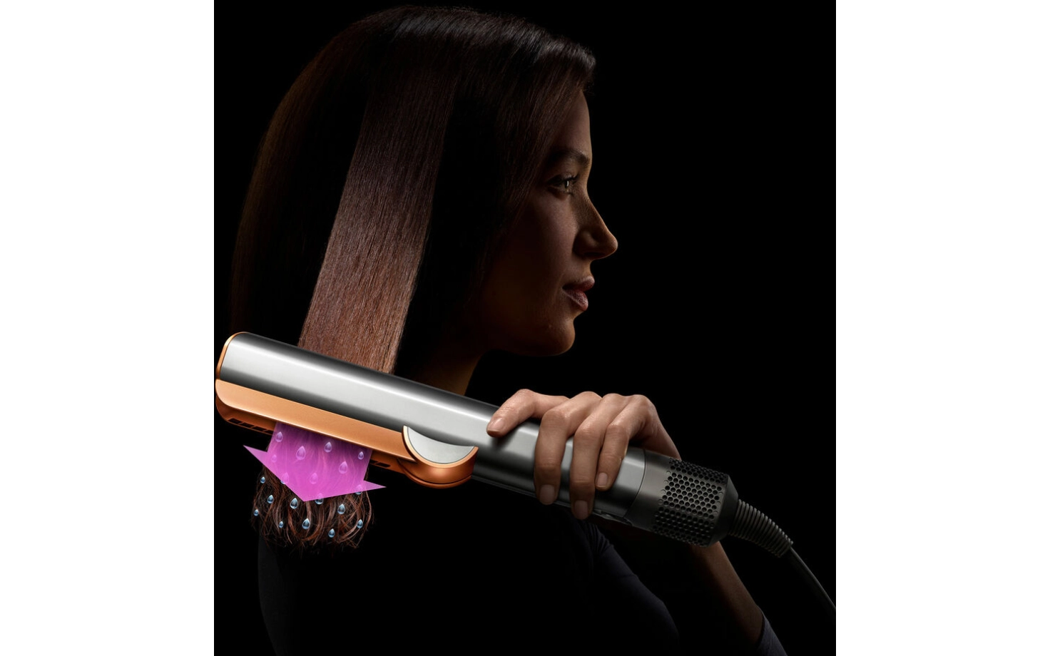 Dyson Airstrait Nickel/Kupfer