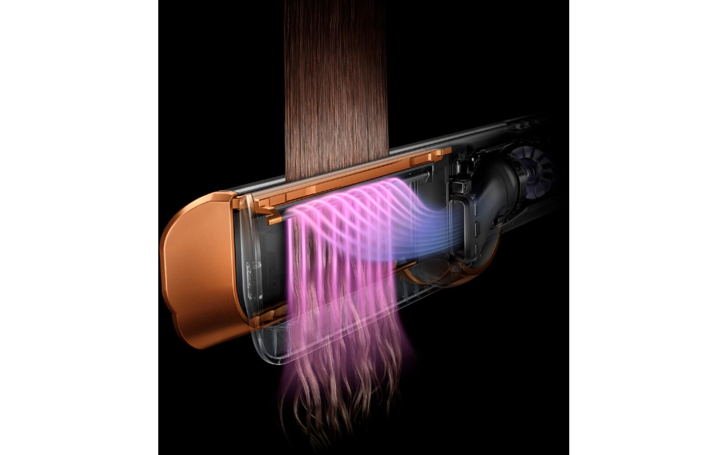 Dyson Airstrait Nickel/Kupfer
