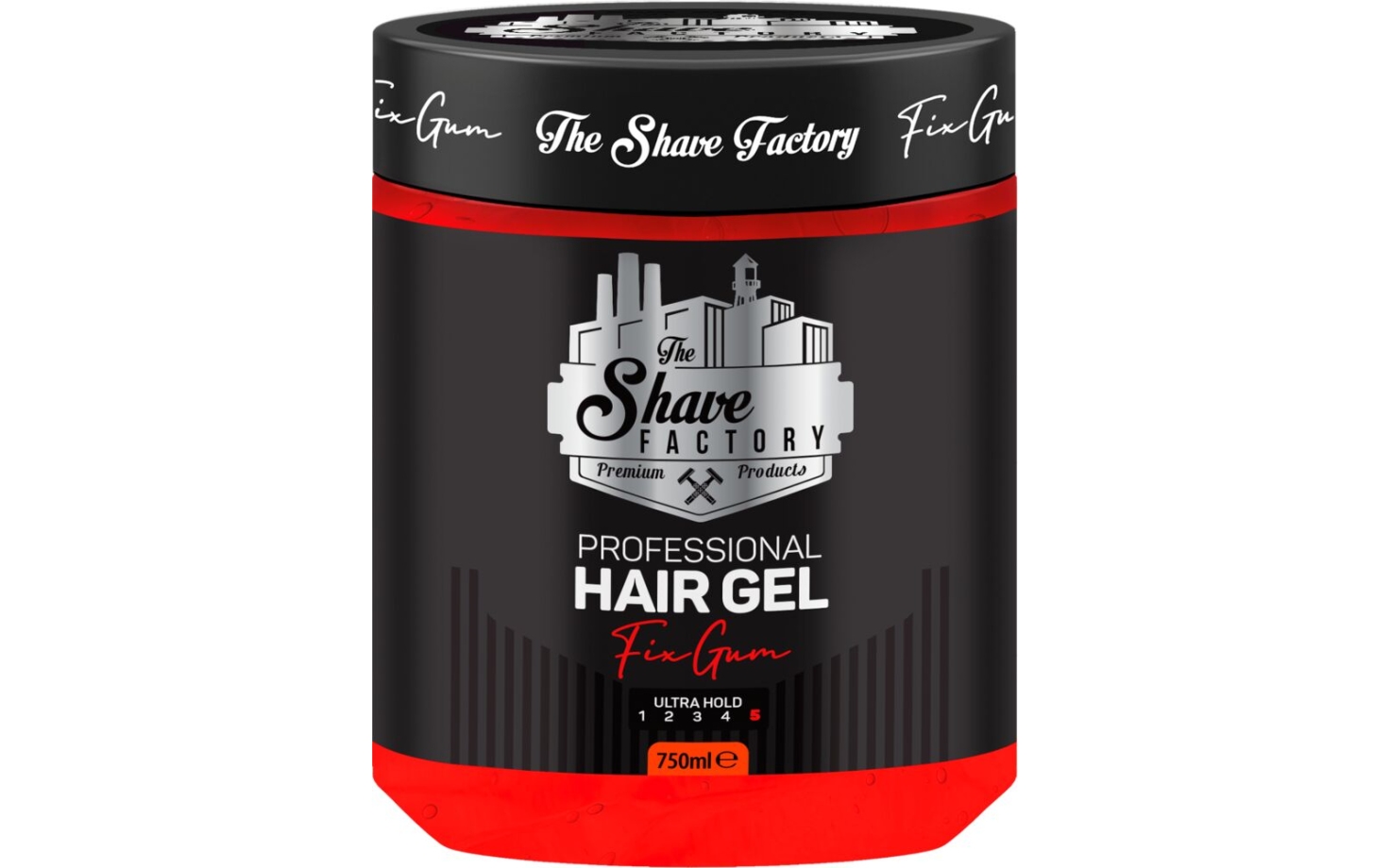 The Shave Factory  Professional Hair Gel Fix Gum 750 ml