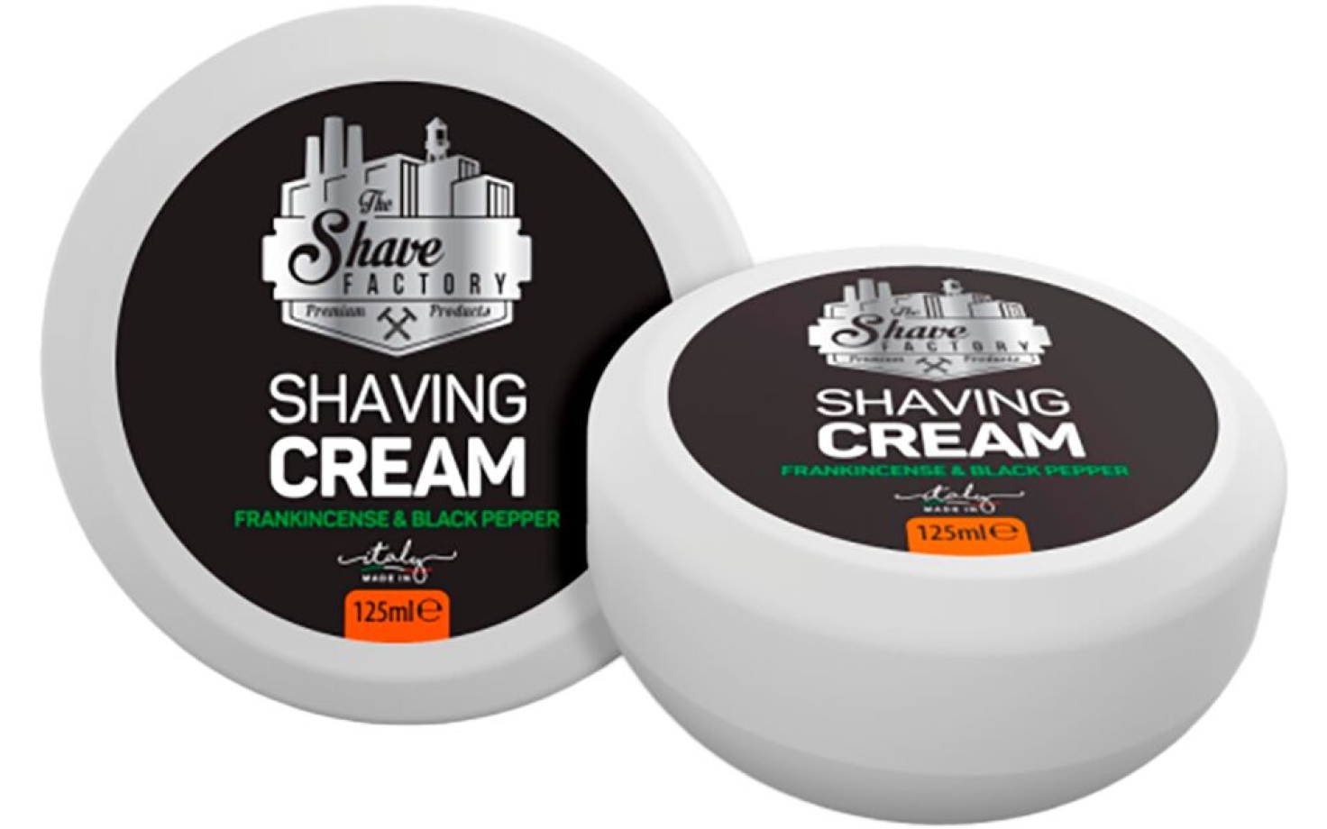 The Shave Factory Shaving Cream Frankincense & Black Pepper