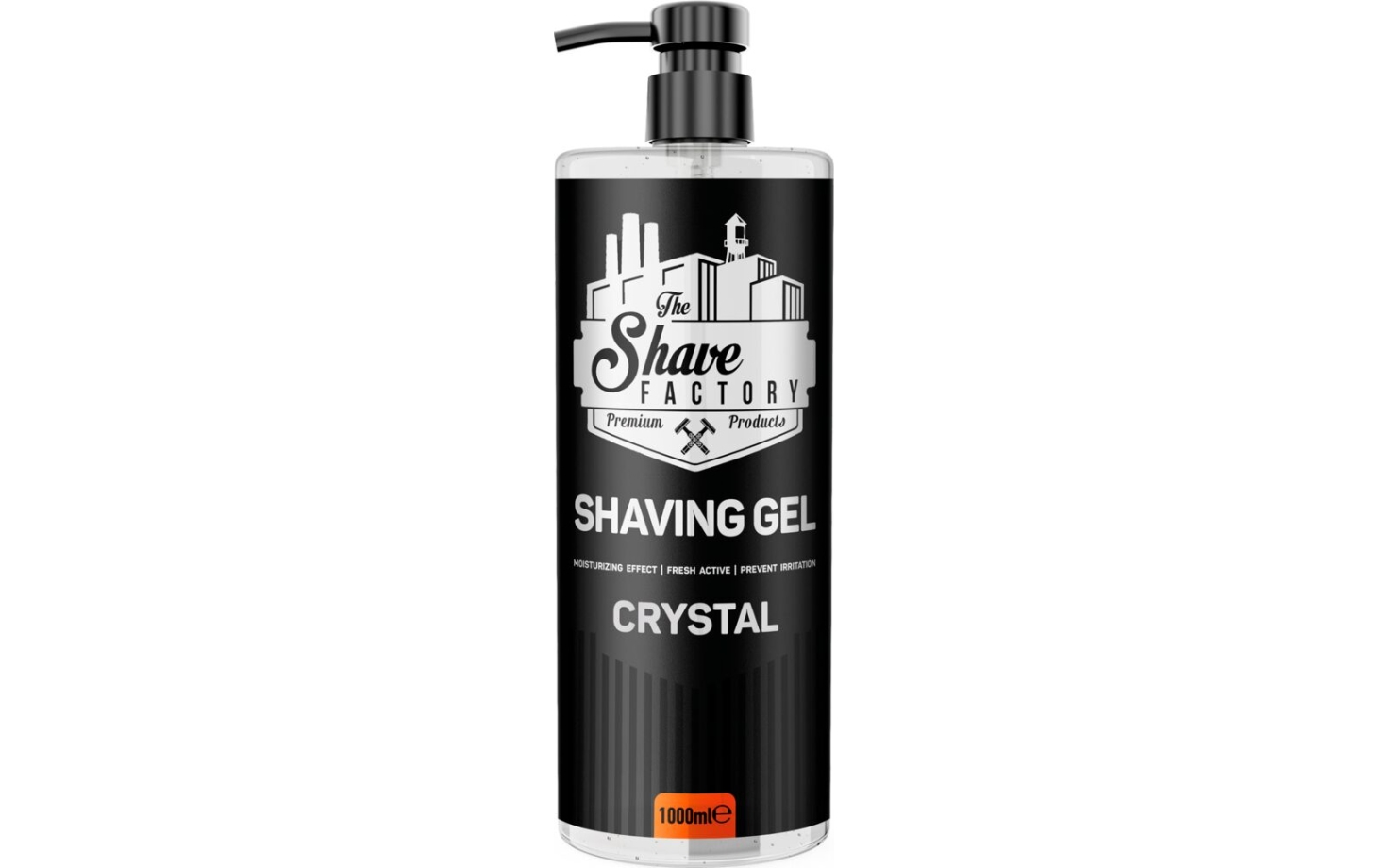The Shave Factory Shaving Gel 1 Liter Crystal