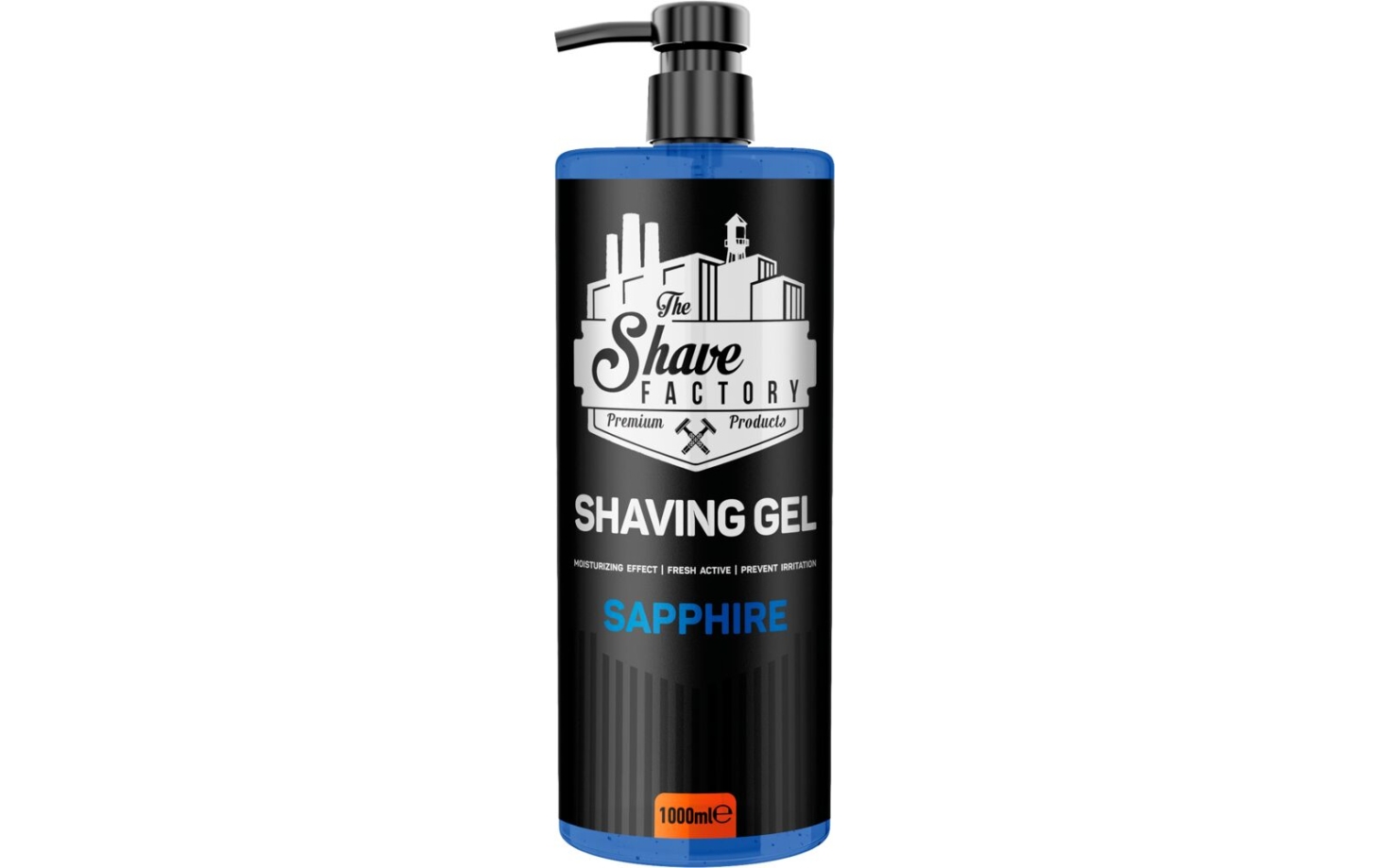 The Shave Factory Shaving Gel 1 Liter Sapphire