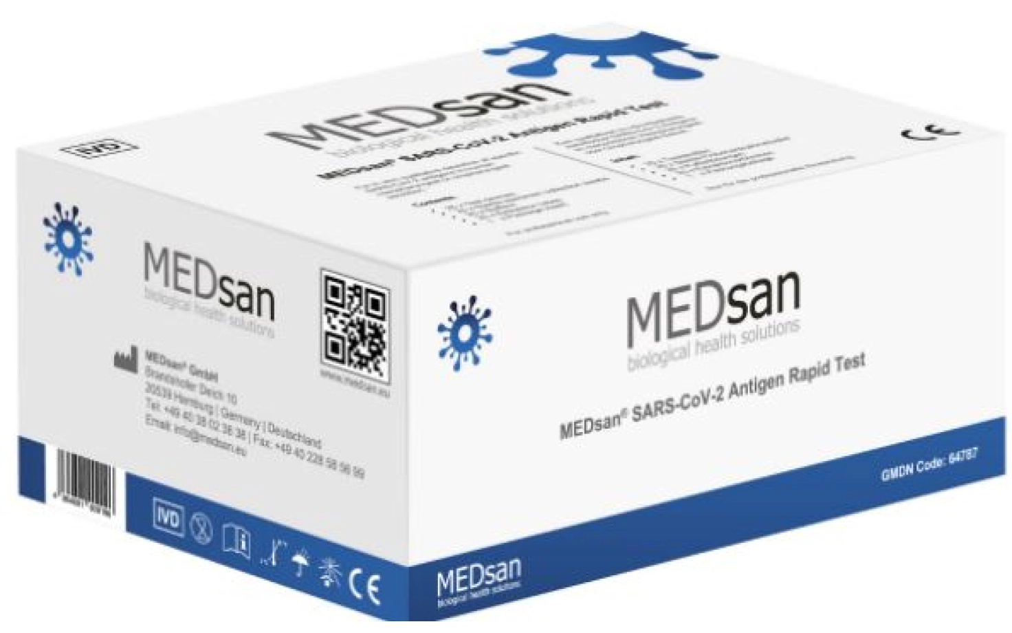 MEDsan SARS-CoV2 Antigen Rapid Test 25 Stück