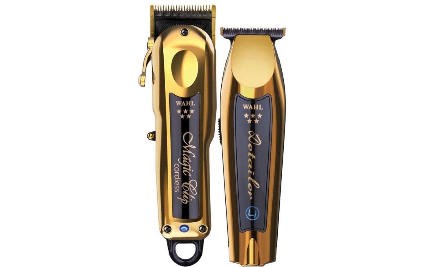 Wahl Haarschneidemaschinen Set  Magic Clip Cordless+Detailer Gold