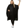Trend Design Schneideumhang RecYcape schwarz Druckknofpverschluss