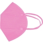 Haiyong FFP2 Maske farbig 1 Stück pink
