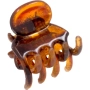 Claw Clips 10er havanna