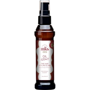 mks eco Oil Light Fine Hair Styling Elixir Original Scent Refill Set